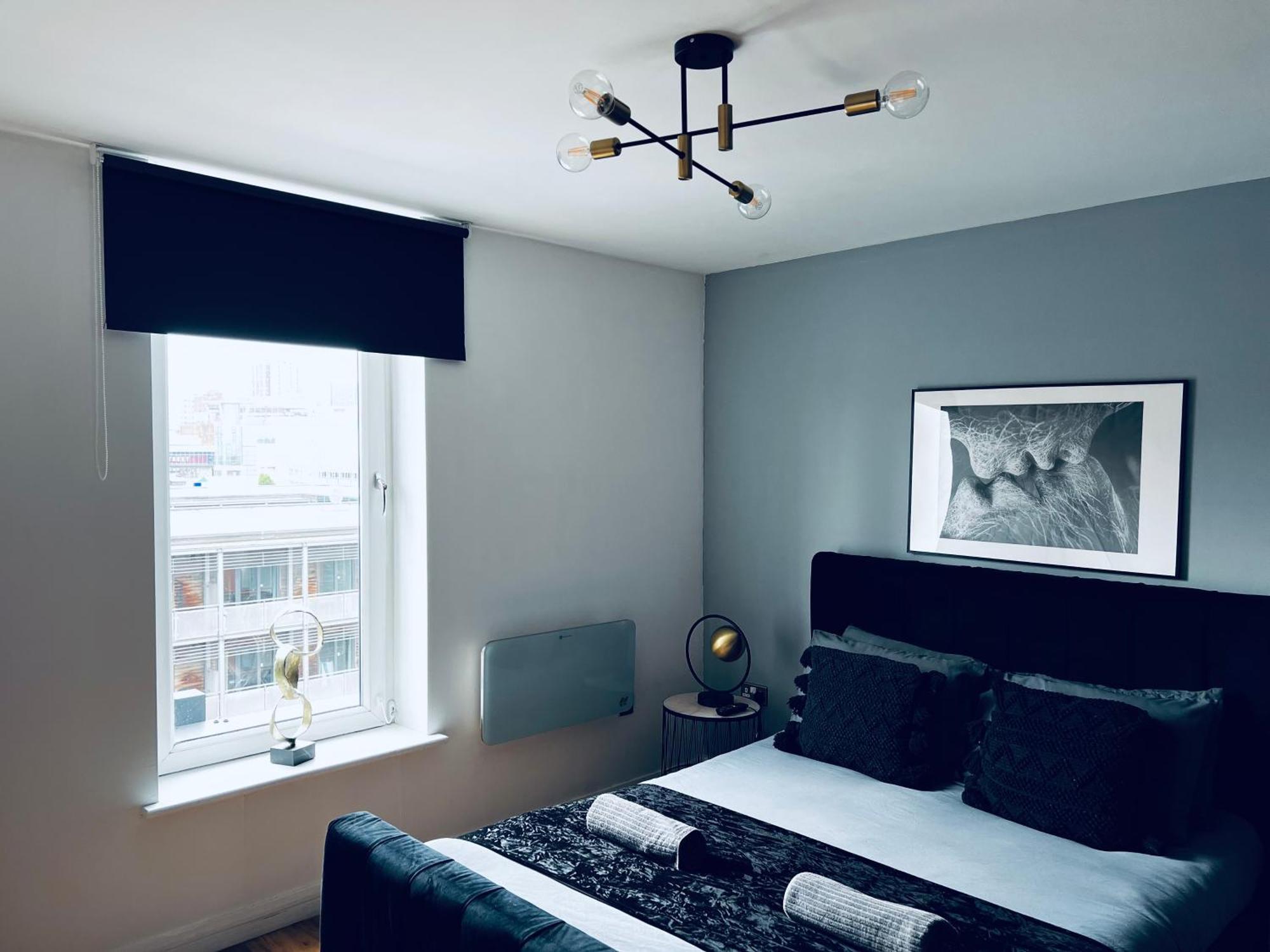 Penthouse Birmingham City View Buitenkant foto