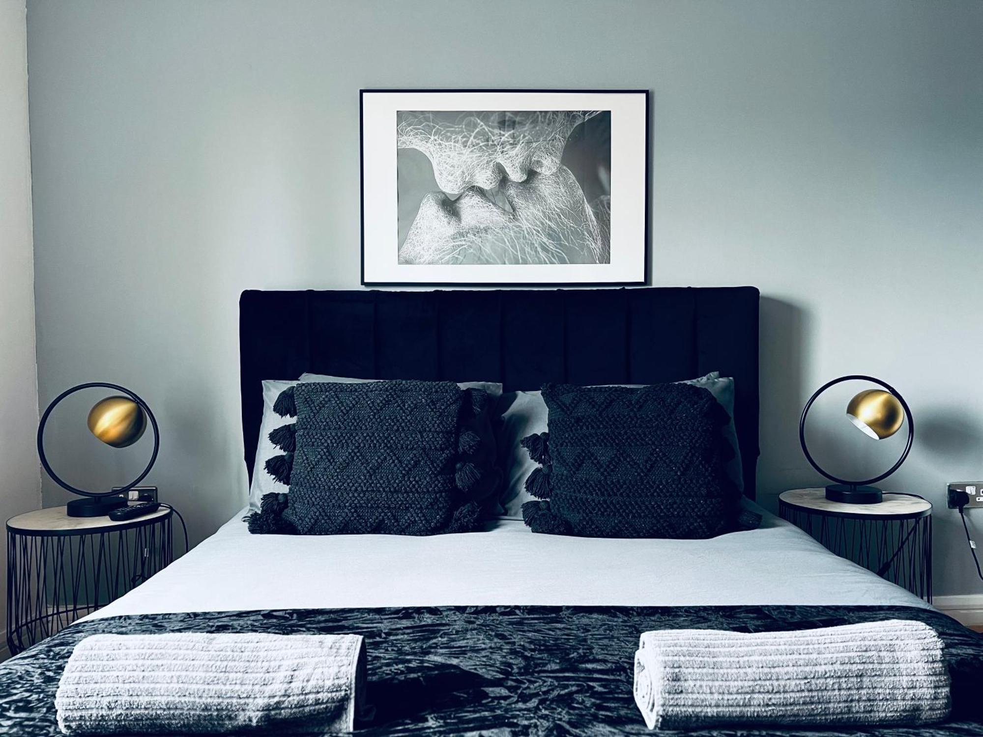 Penthouse Birmingham City View Buitenkant foto